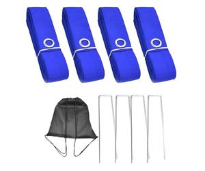 Lignes de Volleyball sur Sable,Set Portable de Délimitation Sportive de Terrain - Lignes de Marquage de Volleyball pour Parc | pour Terrain Extérieur, Plage, Parc, Jardin, Cour, Maison, Tournoi Compét