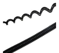 Lignes électriques en Spirale, Câble d'alimentation Secteur à Ressort en Spirale bouclé, Extensible de 1 à 3 m(Stretch 3 Meter)