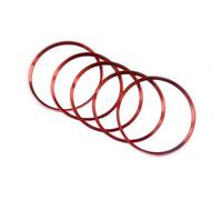 Lignes Intérieures Autocollant Sortie D'air Climatiseur Voiture, Garniture Bouton, Anneau Décoration Pour Benz AB CLA GLA 180 200 220 260(Rood)