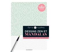 Lignes mystères – Dessins zen et mandalas – 28 coloriages surprise – Marabout