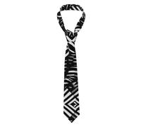 Lignes Noires Et Blanches Homme Cravates Classique Cravate Moderne Cravates De Mariage Pour Affaires Fete Mariage