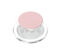 Lignes Tourbillon Rose et Blanc PopSockets PopGrip pour MagSafe