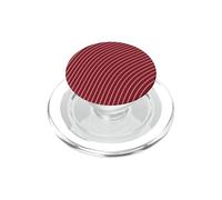 Lignes Tourbillon Rouge Bordeaux et Rose PopSockets PopGrip pour MagSafe