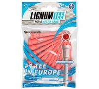 Lignum - Sachet de 12 Tees Lignum 72 MM Saumon