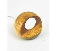 Lignum Technology.com Support de charge en bois véritable pour Apple Watch | Station de charge en bois avec câble, compatible avec Apple Watch iWatch Ultra2, Ultra, Series 9-1 (chêne)