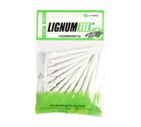 Lignum Tee Tee 8 cm (3 1/8") Blanc