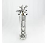 LIGPING 1 serpentin de Refroidissement for distillateur Tri-Clamp 2" OD64mm - Condenseur sanitaire en Acier 304 for Brassage et Distillation à Domicile