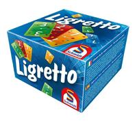Ligretto, bleu - Jeux de Société - SCHMIDT SPIELE - Débarrassez-vous rapidement de vos cartes dans cette version bleue de Ligretto