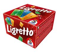 Schmidt-Spiele Jeu de cartes Ligretto – Jeu d'ambiance rapide Rouge