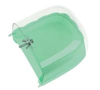LIGSLN Bain d'oiseaux suspendu pour cage - Lavabo transparent - Pour perruches - Décoration de cockatiel