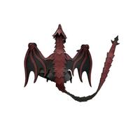 LIGSLN Bijou unisexe moderne en polyuréthane avec motif dragon réglable et hypoallergénique pour une tenue décontractée et formelle, pour le bureau, une fête, un cadeau