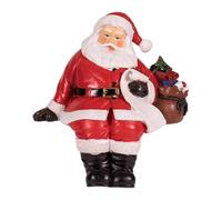 LIGSLN Décoration de table en résine Père Noël fabriquée à la main pour la famille Figurine en résine