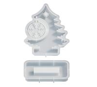 LIGSLN Ensemble de moules en silicone pour sapin de Noël - Durabilité de la famille - Pour débutants et experts