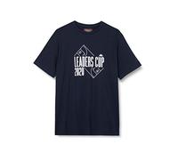 Ligue Nationale de Basket T- Shirt Disneyland Paris Leaders Cup 2020 Mixte Adulte, Bleu, FR : L (Taille Fabricant : L)