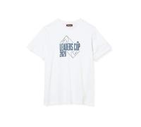 Ligue Nationale de Basket T- Shirt Disneyland Paris Leaders Cup 2020 Mixte Enfant, Blanc, FR : XXS (Taille Fabricant : 10 Ans)