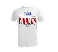 Ligue Nationale de Basket Tee-Shirt Officiel Finales LNB 2019 Supporter Mixte Enfant, Blanc, FR : XXS (Taille Fabricant : 10 Ans)