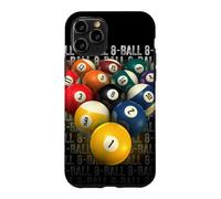 Ligues et Tournois de Design Cool de l'équipe de Piscine à 8 balles Coque pour iPhone 11 Pro