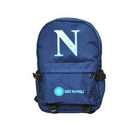 LIGUORO SHOP Sac à dos Napoli Campione d'Italie Troisième Scudetto produit officiel 34 x 24 x 15 cm, bleu