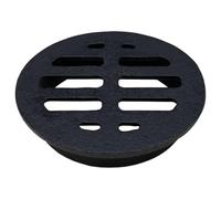 LIGUOYI Caniveau Grille De Drainage En Fonte Diamètre 50mm 110mm 200mm Filtre Rond, Siphon De Sol En Métal Facile À Installer Et À Retirer Faible Entretien Grille De Drainage D'égout(110mm)