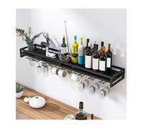 LIGUOYI Porte-Verre À Vin Montage Mural, Support De Rangement pour Verres À Vin Facile À Installer Support De Verres À Pied Multifonctionnel avec Vis Porte-Verres À Pied Rangement De Cuisine