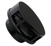 LIGUOYI Rond Grille De Ventilation En Acier Inoxydable 7cm À 20cm Sortie D’air Hotte D'échappement Avec Moustiquaire, Conduit Aérateur D'Air Protection Avec Filet, Encastrable(Black,70mm)