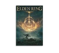 LIHAIXUAN Elden Ring Game Poster sur toile pour décoration murale 40 x 60 cm Sans cadre