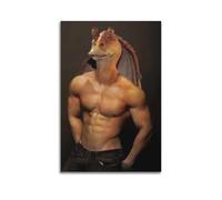 LIHAIXUAN Poster sur toile Buff Jar Binks - Art mural esthétique pour décoration murale - 30 x 45 cm - Style sans cadre