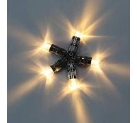 LIHAO 15PCS LED Ballons Lampes Lumineuses Blanc Chaud pour Lanterne Papier Décoration Mariage, Fête [Classe énergétique A+]