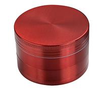 LIHAO 2”(5cm) Grinder en Zinc Alliage en 4 pièces - Rouge
