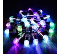 LIHAO 30pcs LED Ballons Lampes Lumineuses Multicolore pour Lanterne Papier Décoration Maison Mariage Fête