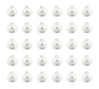 LIHAO 30pcs LED Ballons Lampes Rondes Lumineuses Blanc Nature pour Lanterne Papier Décoration Maison Mariage Fête
