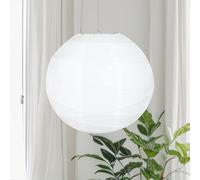 LIHAO Abats Jour Suspendu Lampion Lantern Papier Blanc,20cm, 1 pc