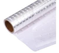 LIHAO Papier Transparent Emballage, Cellophane Emballage Cadeau pour Anniversaire Noël Pâques Fête, pour Fleuriste Artisanat, 30M×40CM