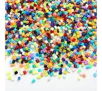 LIHAO Perles à Repasser, Perle a Repasser Set 6000 Pièces, 2.6mm, Coloré pour Enfants Garçons Filles Cadeaux D'Anniversaire