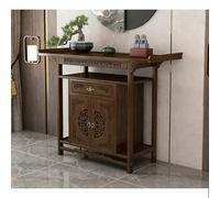 LIHDNGXM Armoire d'autel, Table d'autel avec Rangement, Cabinet de sanctuaire de Guanyin, autel Personnel, Niche pour Bouddha, Cabinet Chinois, Table de méditation(Cabinet-140x40x100cm)