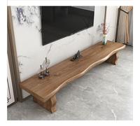LIHDNGXM Banc de Salle à Manger en Bois Massif Naturel Asiatique pour Salon, Banc étroit pour Couloir intérieur, Chambre, Pied de lit, Cuisine, entrée avec Bord Naturel(140x35x40cm)