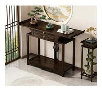 LIHDNGXM Table D'autel en Bambou, Support De Table De Méditation Et De Prière, Petit Autel Personnel, Simple Cabinet Niche Bouddha,D'autel pour Petits Espaces(Style A-100x33x100cm)