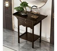 LIHDNGXM Table D'autel en Bambou, Support De Table De Méditation Et De Prière, Petit Autel Personnel, Simple Cabinet Niche Bouddha,D'autel pour Petits Espaces(Style B-66x40x100cm)