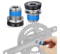 Lihetymg Lot de 2 vis de manivelle M15 pour vélo à six pans creux M15 avec joint d'étanchéité pour vélo électrique, VTT, BMX