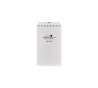 Lihit Lab Aqua Drops Twist Ring Memo Notepad - 2.8" X 4.7" - 5 mm Graph - 40 ...