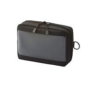 Lihit Lab F7582-24 Étui de marqueur transparent 5,1 x 7,1 x 2,4 pouces Noir