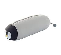 Lihit Lab PuniLabo Pochette à stylo avec fermeture éclair Pen: 2.5"x 7.9"x 2.4" pingouin