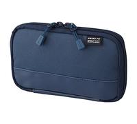 Lihit Lab.Smart Fit Étui à stylos compact (trousse) bleu marine