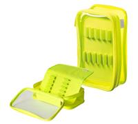 Lihit Lab XCOA Trousse à crayons, Jaune fluo, Étui à stylo