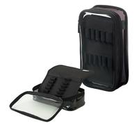 Lihit Lab XCOA Trousse à crayons, Noir fumé, Étui à stylo