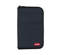 Lihitlab A7653-24 Trousse fine pour stylos/crayons Noir 1,9 x 14 x 21,6 cm
