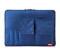 LIHITLAB Housse pour ordinateur portable avec poches de rangement (Bag-in-Bag), 10 x 13,8", Indigo (A7554-11N)