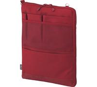 LIHITLAB Housse verticale pour ordinateur portable, imperméable et anti-taches, pour sac à dos, 13,4" x 9,8", rouge (A7683-3)