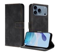Lihondar Coque pour 17 Pro Power Etui Portefeuille 17 Pro Power Protection Etui à Rabat Housse en Cuir PU avec Antichoc TPU[Fermoir Magnétique] Flip Housse(Noir)