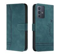 Lihondar Coque pour Vivo V23 5G, Protection Portefeuille Etui à Rabat Housse Premium en Cuir PU avec Antichoc TPU Fermoir Magnétique Flip Pochette Housse pour Vivo V23 5G (Vert)